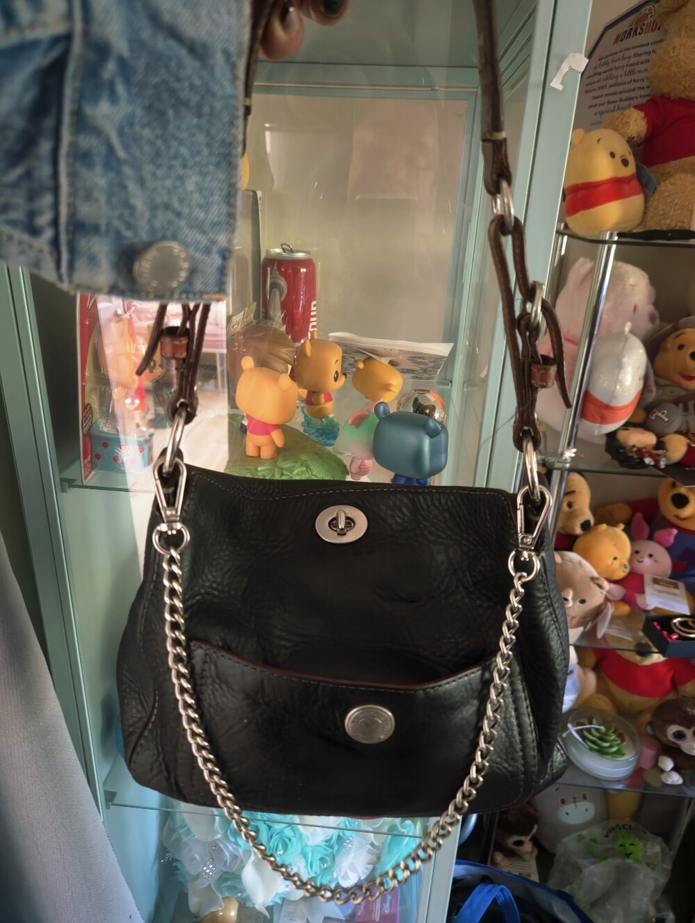Chealsea Pebble Leather Shoulder BAG